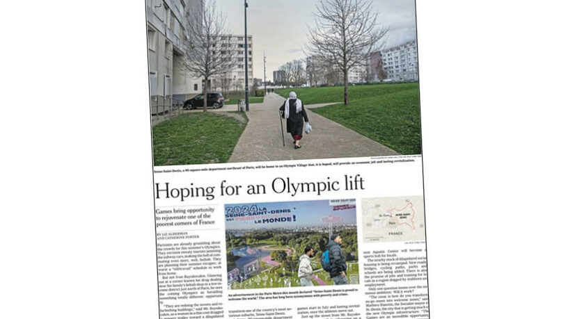 La Seine-Saint-Denis fait la une du ‘New York Times’