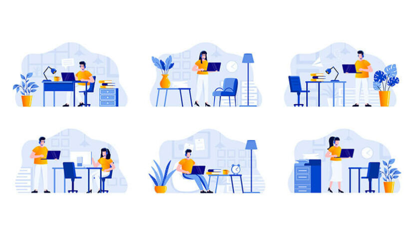 Aménager ses bureaux pour le travail hybride