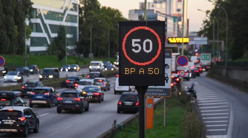 Une étude confirme les effets positifs du passage à 50 km/h sur le périphérique parisien