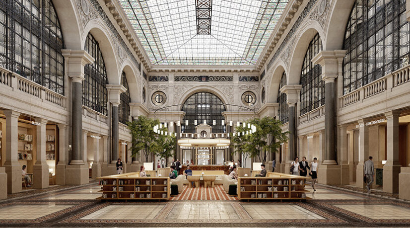L’îlot Bergère restauré en bureaux haut de gamme