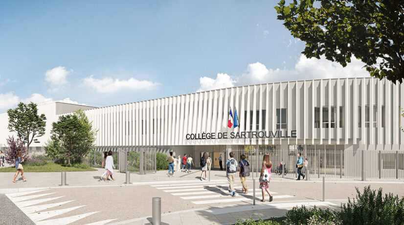 La cité scolaire Sébastienne-Guyot ouvre à Sartrouville