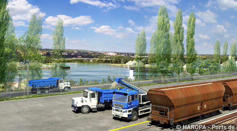 Lancement des travaux du port industriel d’Achères