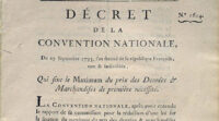 24 décembre 1794 : la fin du blocage des prix
