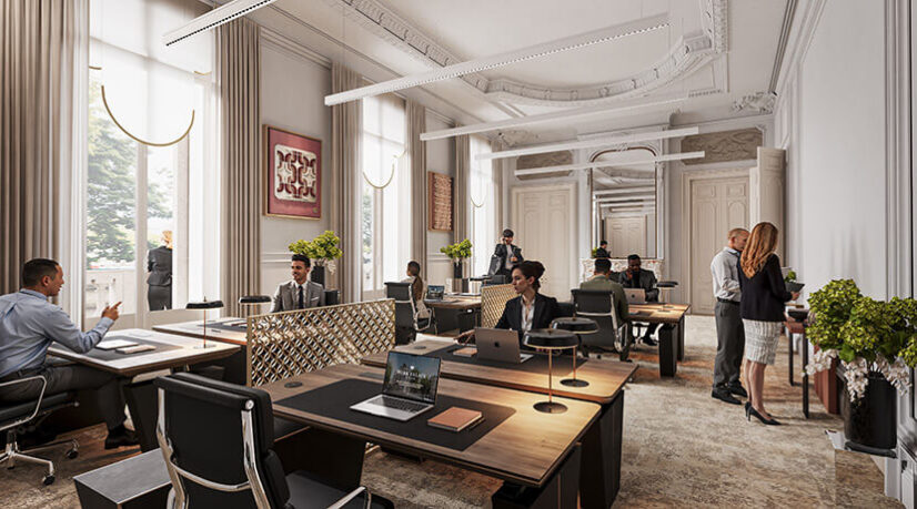 Luxe, calme et coworking au cœur de Paris