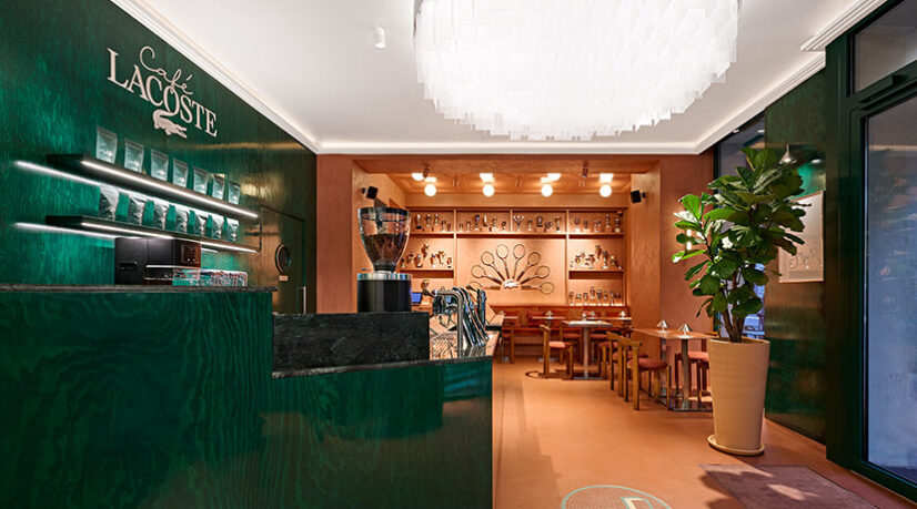 Lacoste ouvre son premier café à Paris