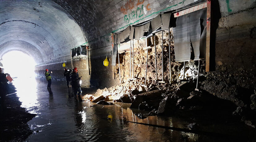 Sécurisation d’urgence pour le tunnel fluvial de Chalifert